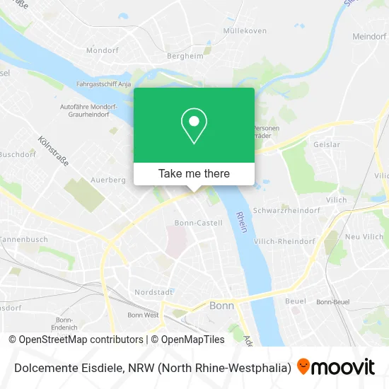 Dolcemente Eisdiele map