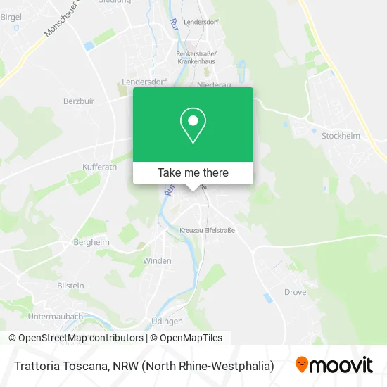 Карта Trattoria Toscana