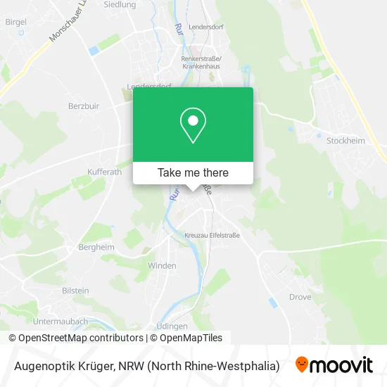 Карта Augenoptik Krüger