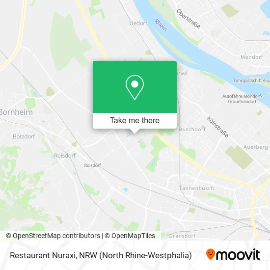 Restaurant Nuraxi map