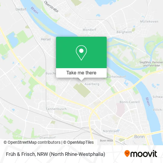 Карта Früh & Frisch