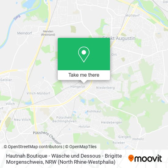 Hautnah Boutique - Wäsche und Dessous - Brigitte Morgenschweis map