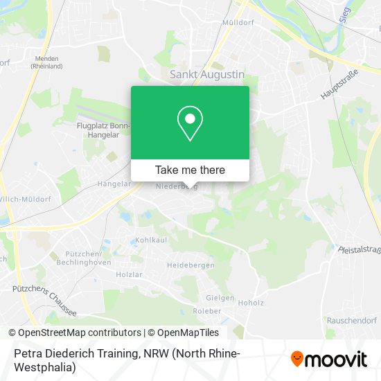 Petra Diederich Training map