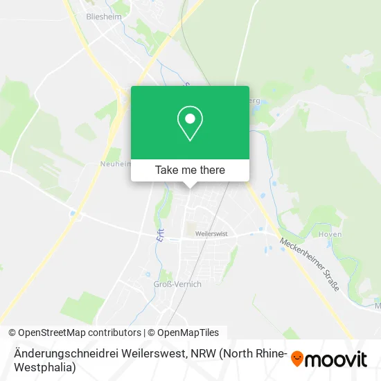 Карта Änderungschneidrei Weilerswest