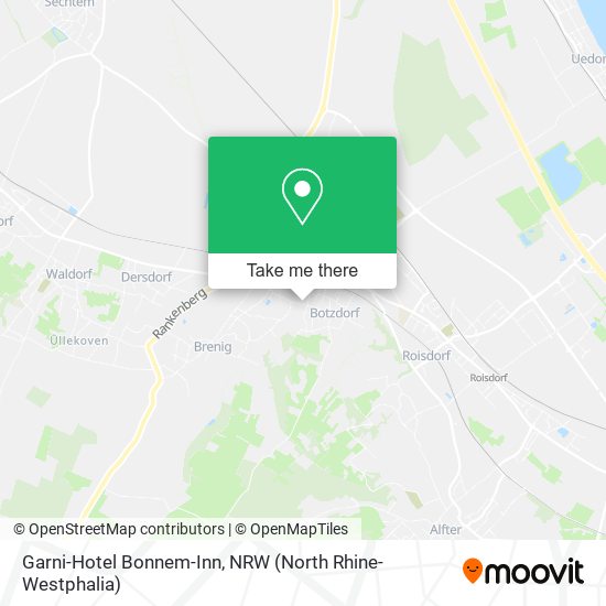 Garni-Hotel Bonnem-Inn map