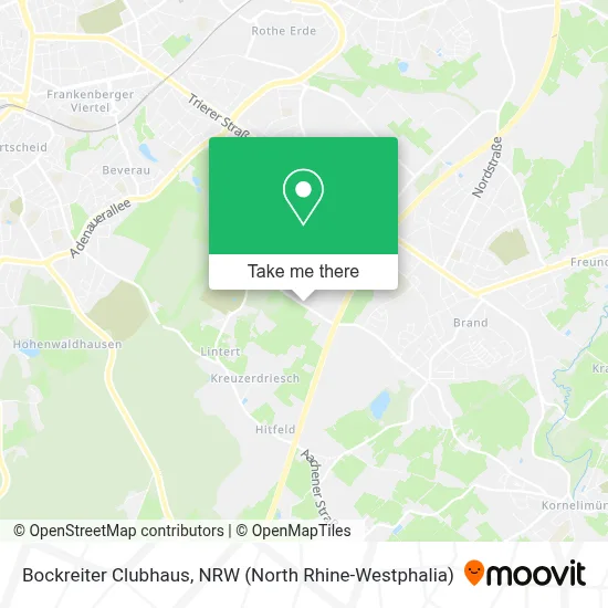 Bockreiter Clubhaus map