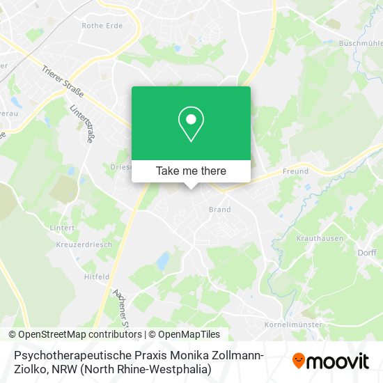 Psychotherapeutische Praxis Monika Zollmann-Ziolko map