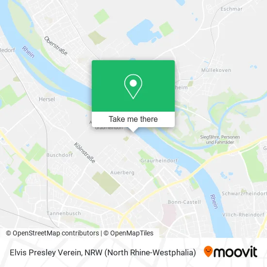 Карта Elvis Presley Verein