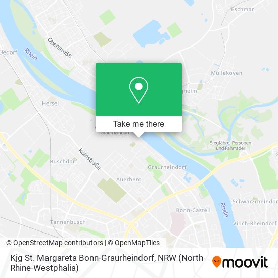 Kjg St. Margareta Bonn-Graurheindorf map