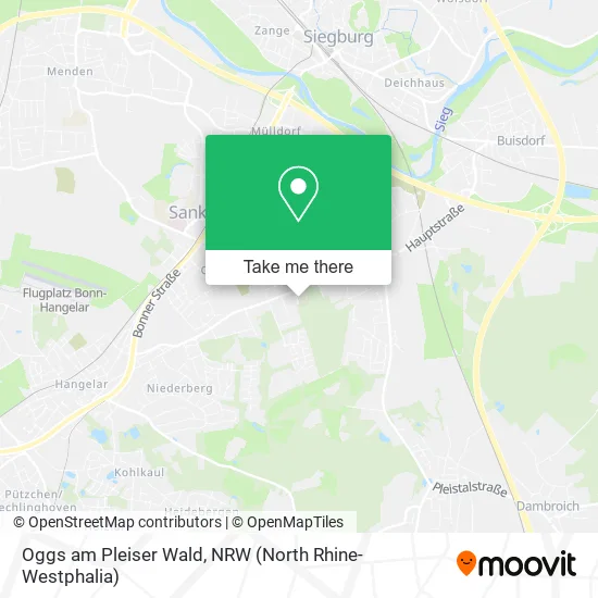 Карта Oggs am Pleiser Wald