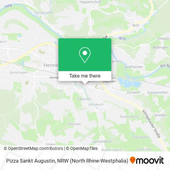Карта Pizza Sankt Augustin