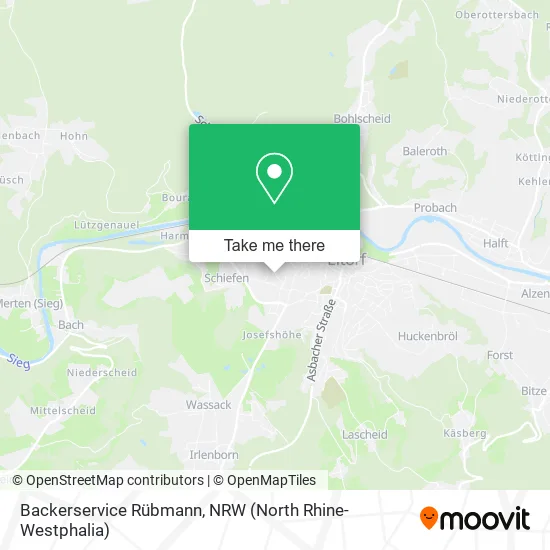 Карта Backerservice Rübmann