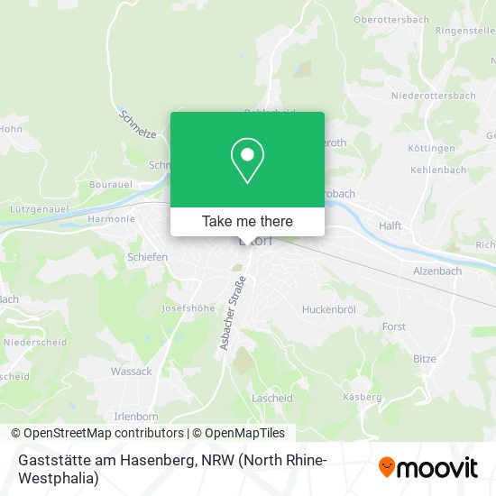 Gaststätte am Hasenberg map