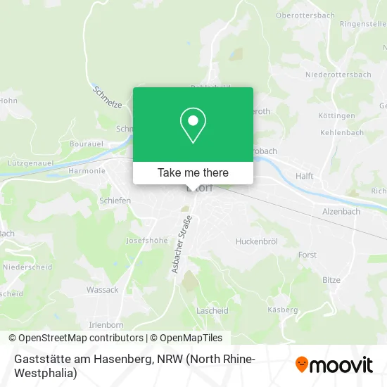 Карта Gaststätte am Hasenberg