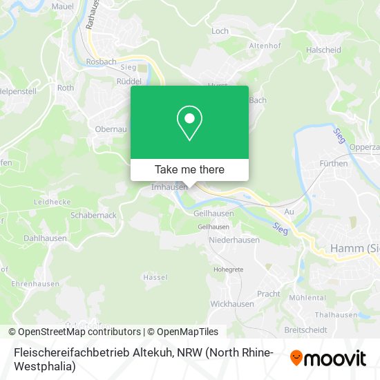 Fleischereifachbetrieb Altekuh map