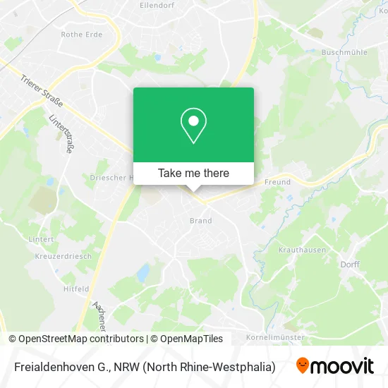 Freialdenhoven G. map