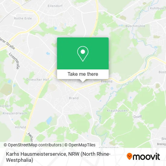 Карта Karhs Hausmeisterservice