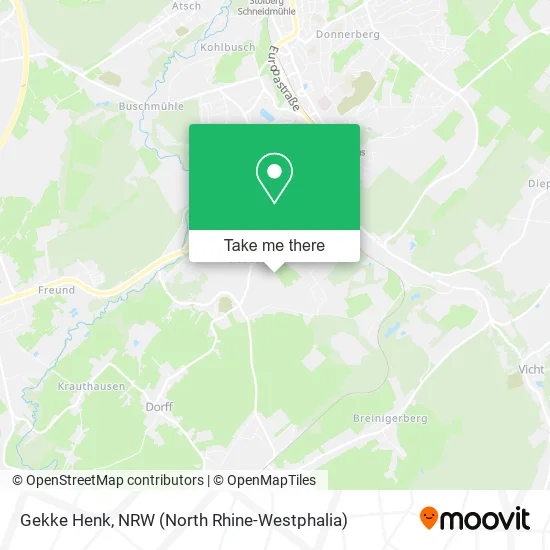 Карта Gekke Henk