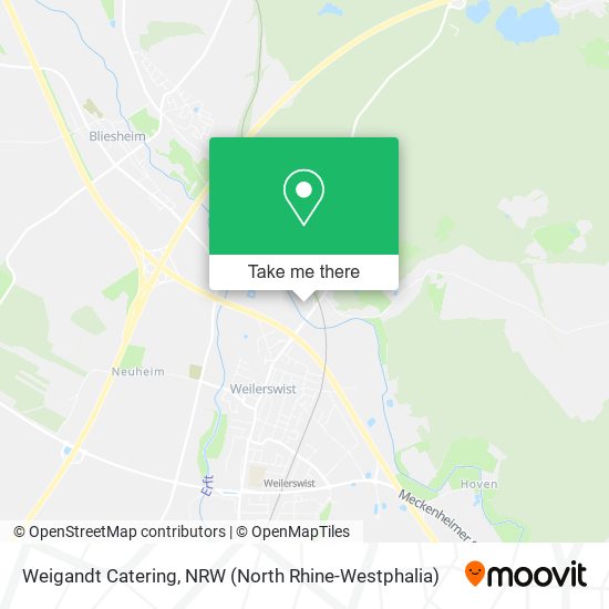 Карта Weigandt Catering