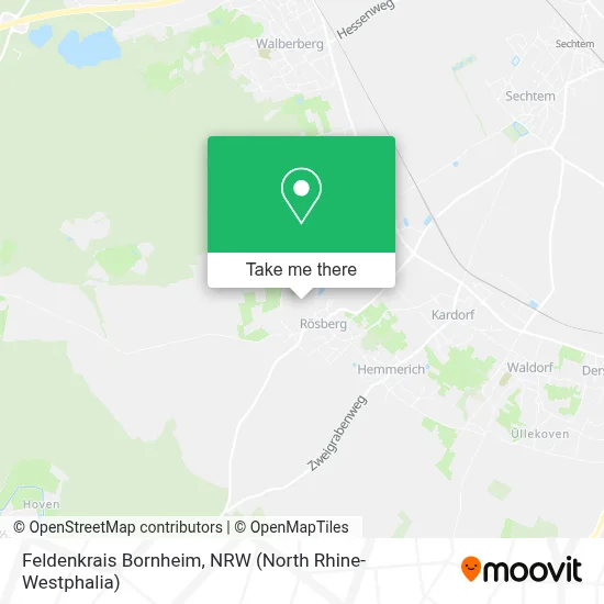 Feldenkrais Bornheim map