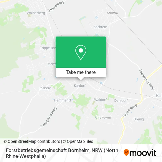 Forstbetriebsgemeinschaft Bornheim map