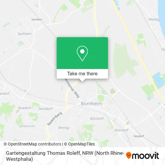 Карта Gartengestaltung Thomas Roleff