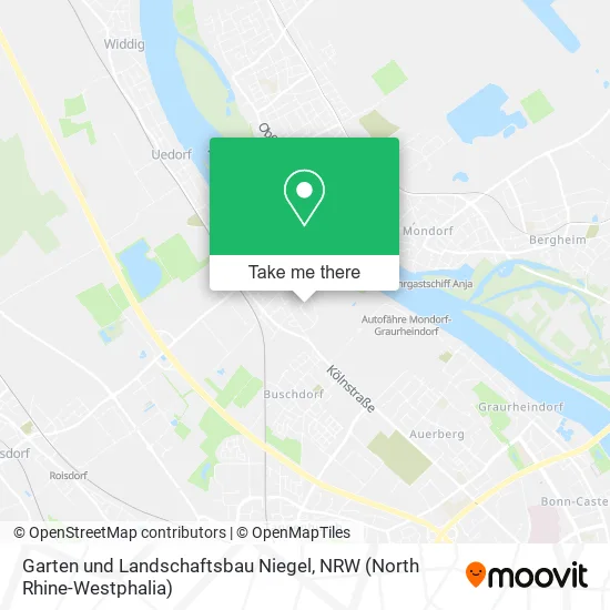 Карта Garten und Landschaftsbau Niegel