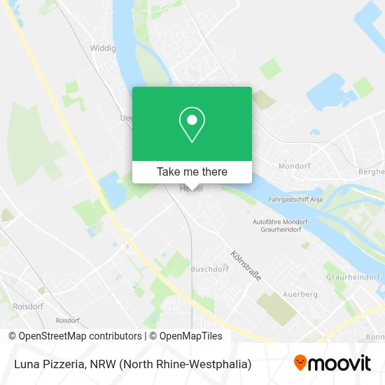 Pizzeria la Luna map