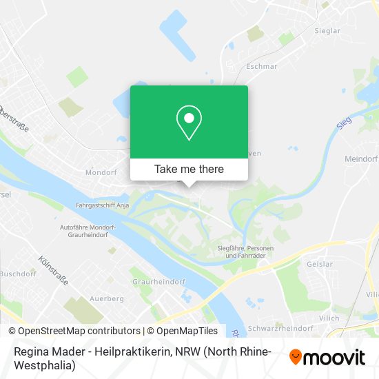 Regina Mader - Heilpraktikerin map