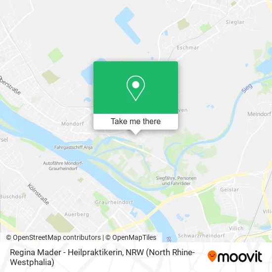 Карта Regina Mader - Heilpraktikerin