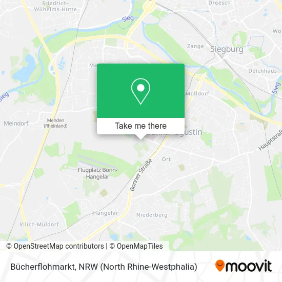 Bücherflohmarkt map