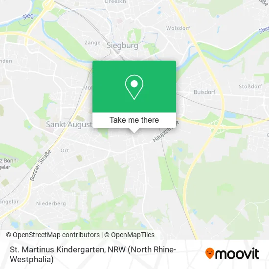 St. Martinus Kindergarten map