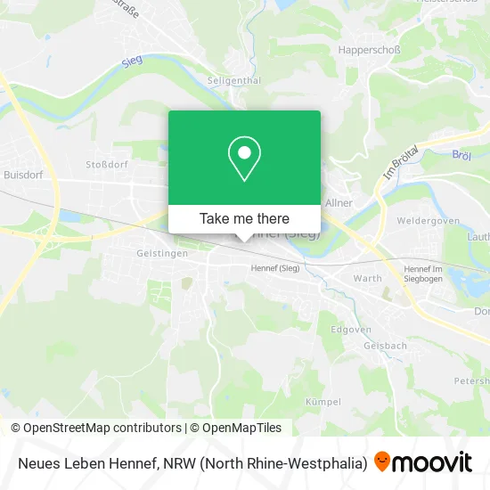 Neues Leben Hennef map
