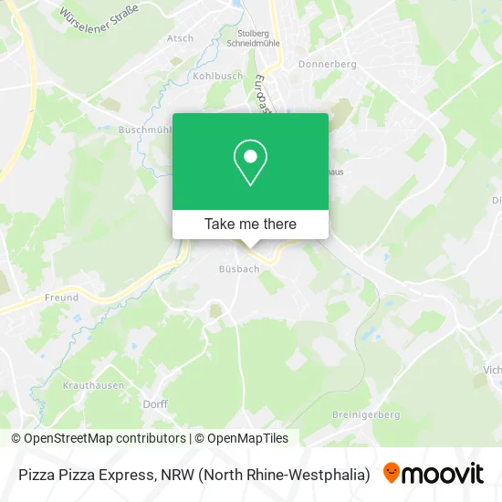Карта Pizza Pizza Express