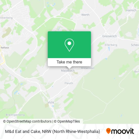 Карта M&d Eat and Cake
