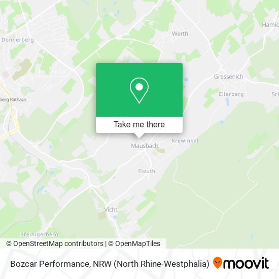 Bozcar Performance map