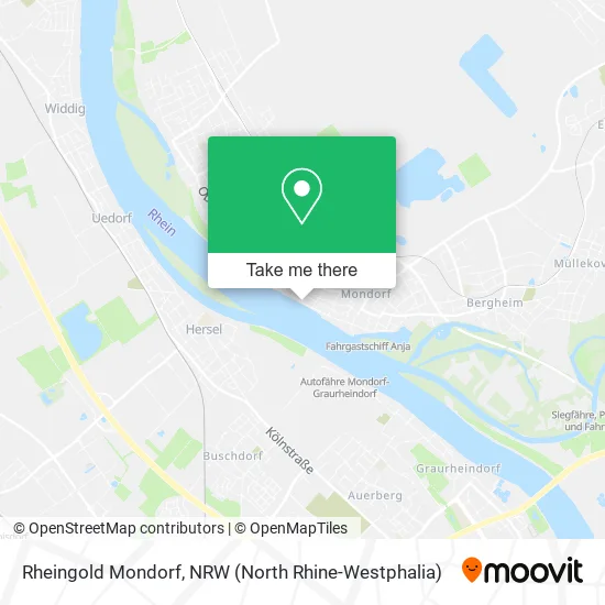 Rheingold Mondorf map