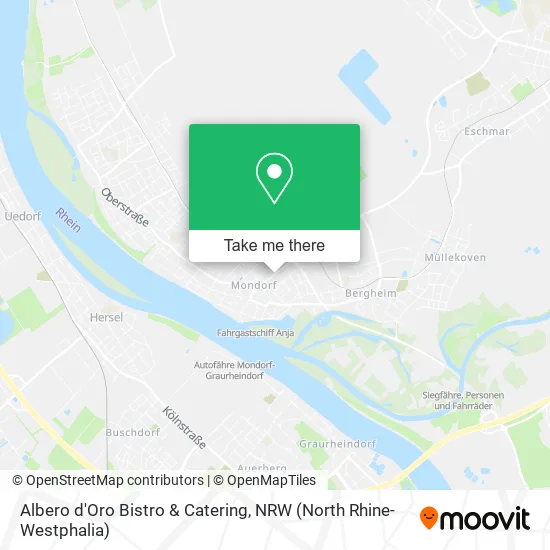 Карта Albero d'Oro Bistro & Catering