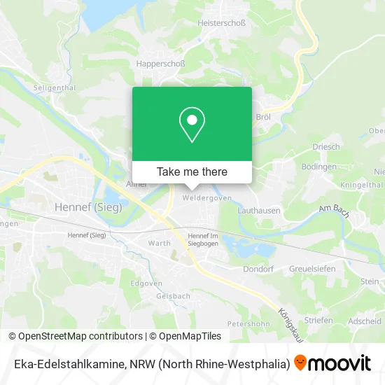 Eka-Edelstahlkamine map