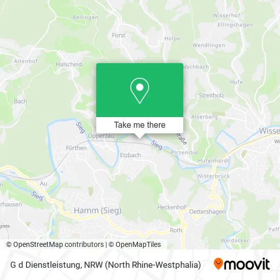 G d Dienstleistung map