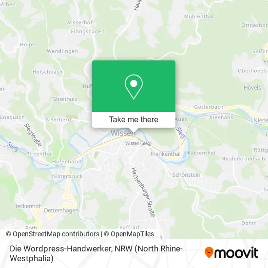 Карта Die Wordpress-Handwerker