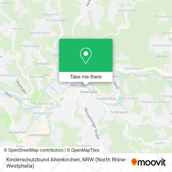 Kinderschutzbund Altenkirchen map