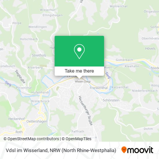 Vdsl im Wisserland map