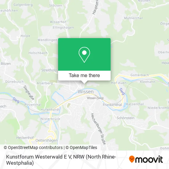 Карта Kunstforum Westerwald E V