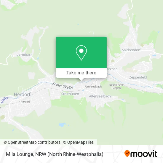 Mila Lounge map