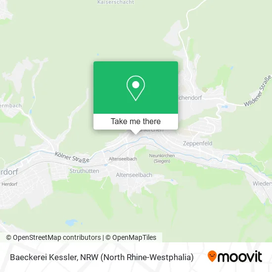 Baeckerei Kessler map