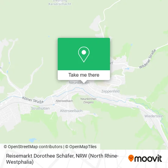 Карта Reisemarkt Dorothee Schäfer