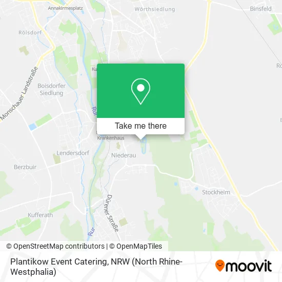 Карта Plantikow Event Catering
