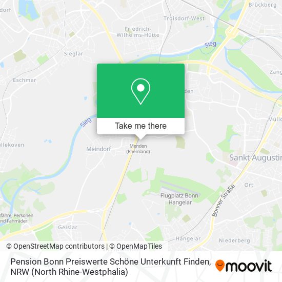 Pension Bonn Preiswerte Schöne Unterkunft Finden map