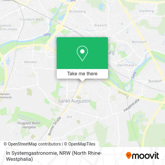 In Systemgastronomie map